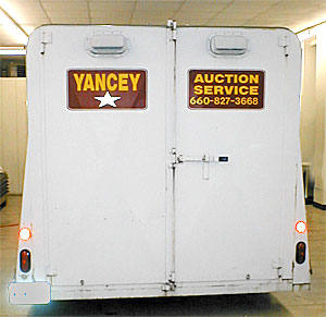Yancey Auction trailer photo